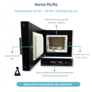 Mufla De Laboratorio C Aceq Laboratorios