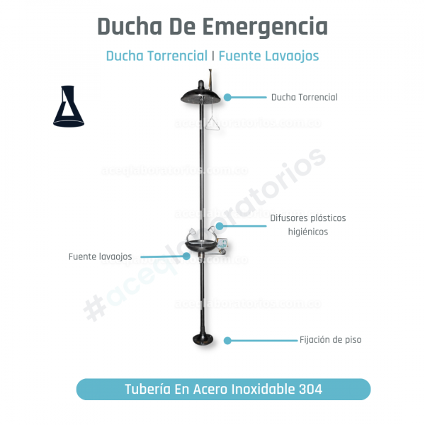 Ducha De Emergencia