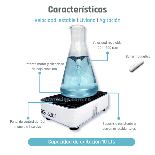 Agitador Magnético Aceq