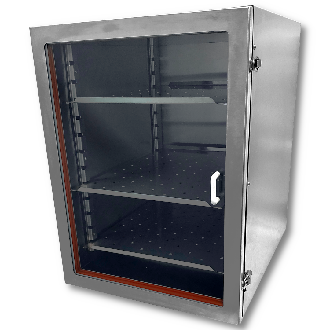 Gabinete desecador en acero inoxidable