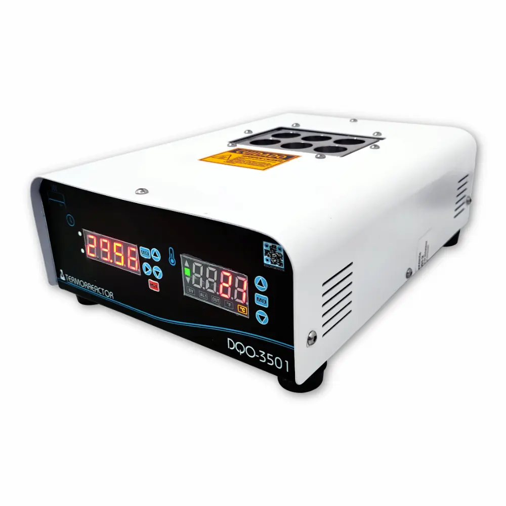 DQO-3506 – Termorreactor de Demanda Química de Oxígeno (6 posiciones) DQO-3506 – Termorreactor de Demanda Química de Oxígeno (6 posiciones)