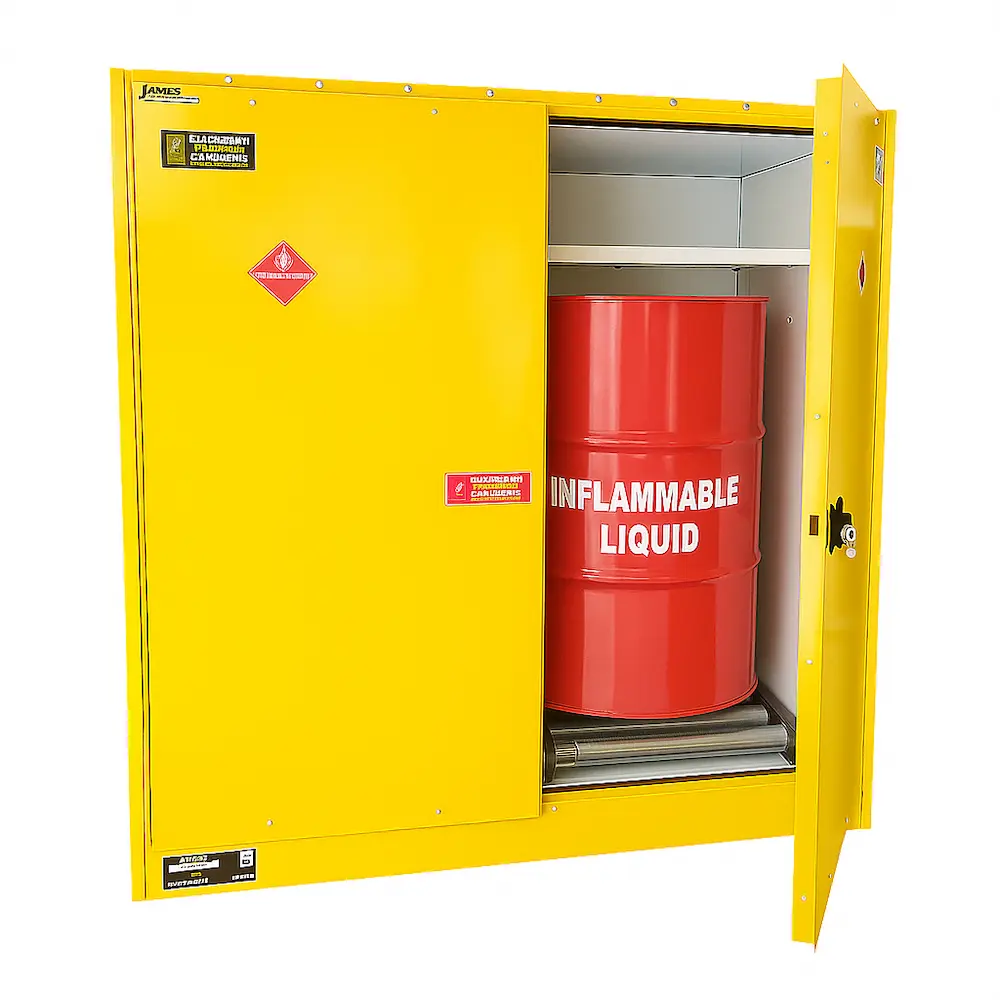GAT-1502 – Gabinete inflamables Dos Tambores de 55 Gal Aceq
