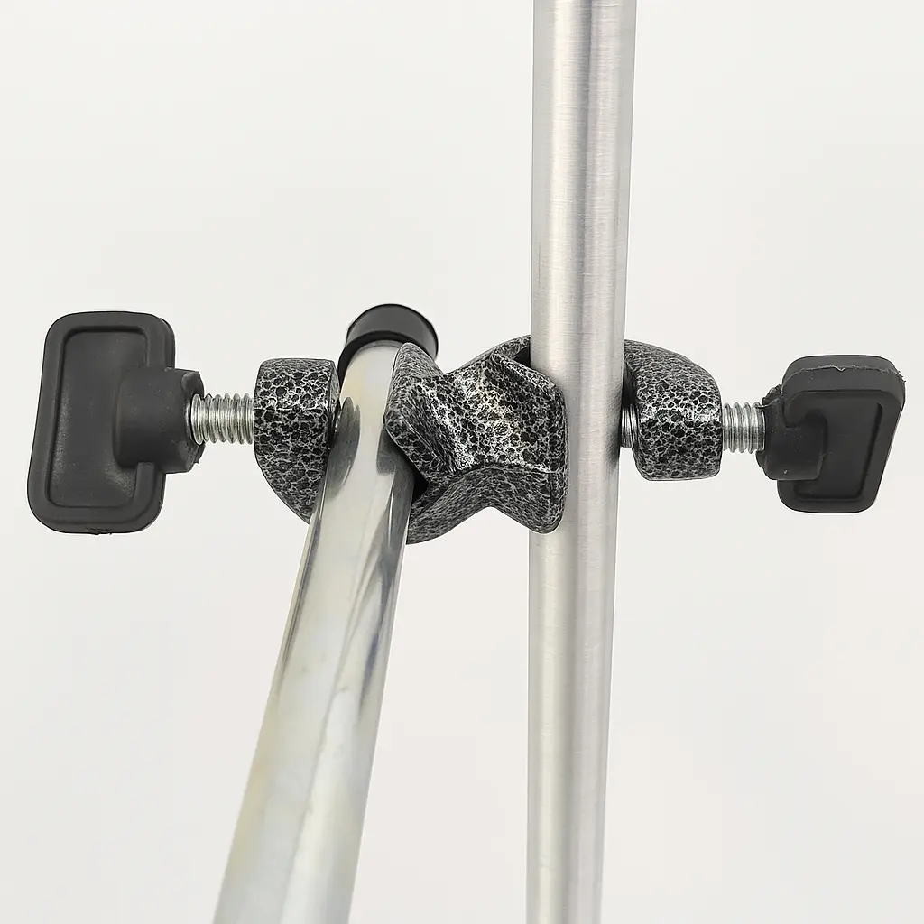 Nuez doble para montaje laboratorio